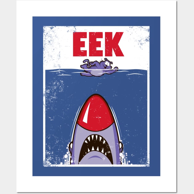 Eek Wall Art by hoborobo